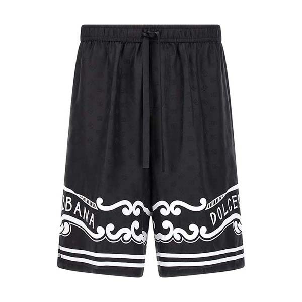 Bandana silk bermuda shorts Bermuda, short