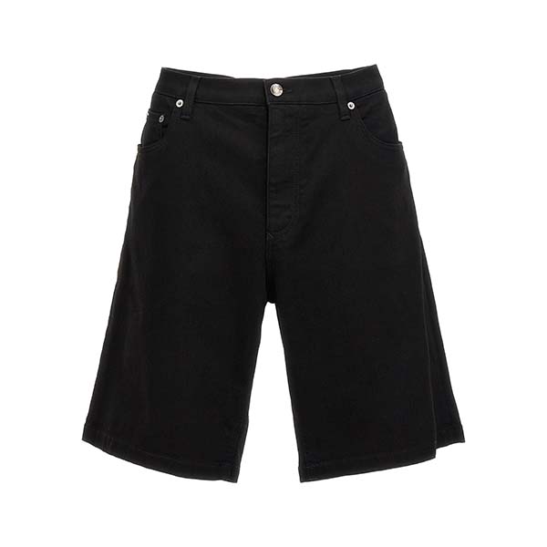 Stretch denim bermuda shorts Bermuda, short