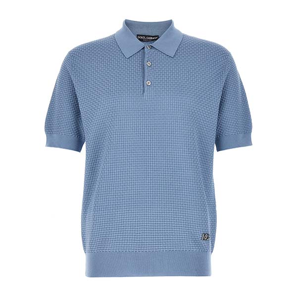 Knit polo shirt Polo