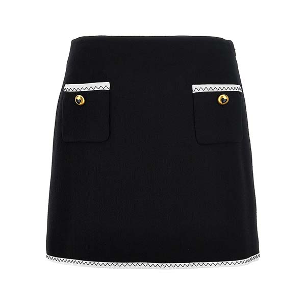 Heart button skirt Skirts