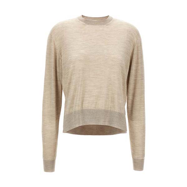 Asymmetrical mesh Sweater, cardigans