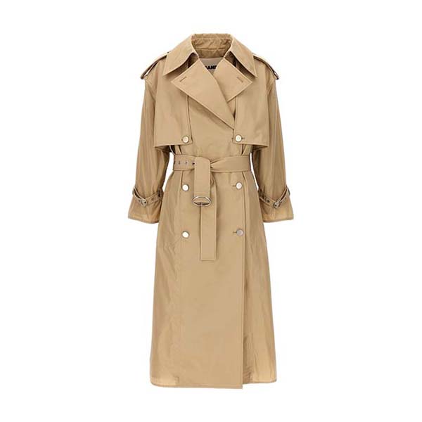Oversize double-breasted trench coat Coats, trench coats