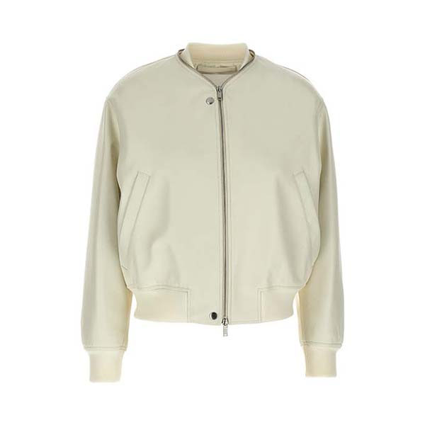 Leather bomber jacket Casual jackets, parka