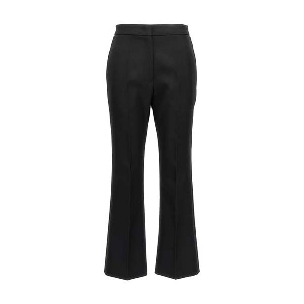 Pleated wool trousers Pants