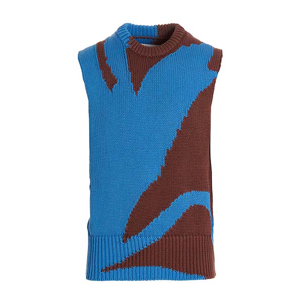 Colorblock vest Gilet