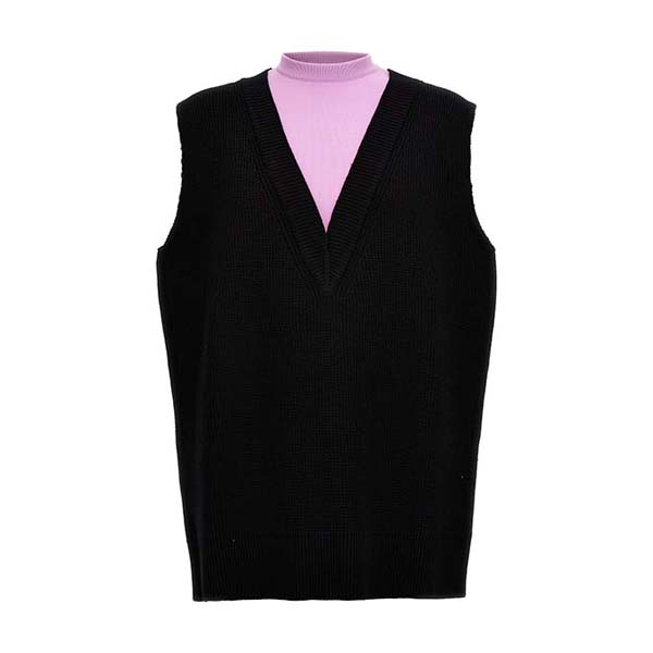 Knit vest Gilet