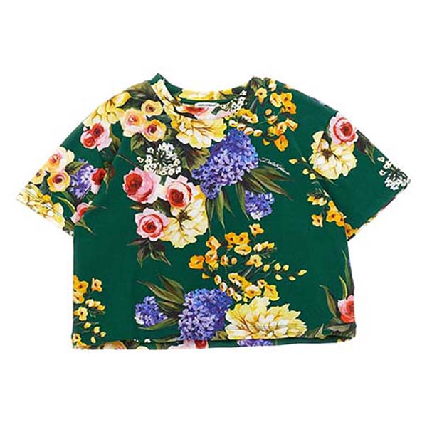 Floral print T-shirt T-shirt