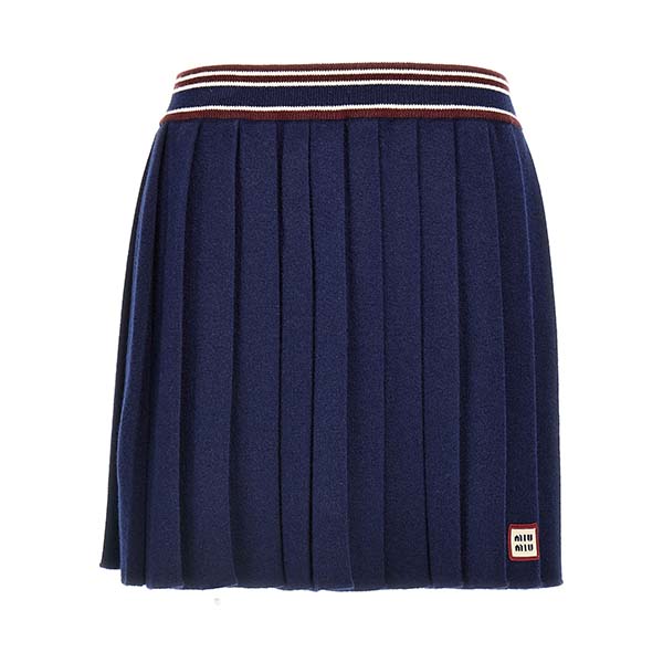 Flounces mini skirt Skirts