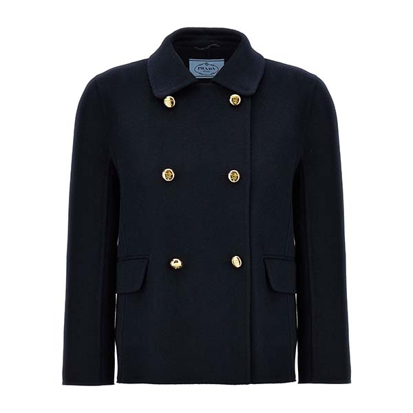 Double-breasted coat Coats, trench coats