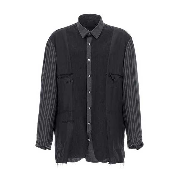 Patchwork reversible jacket Casual jackets, parka