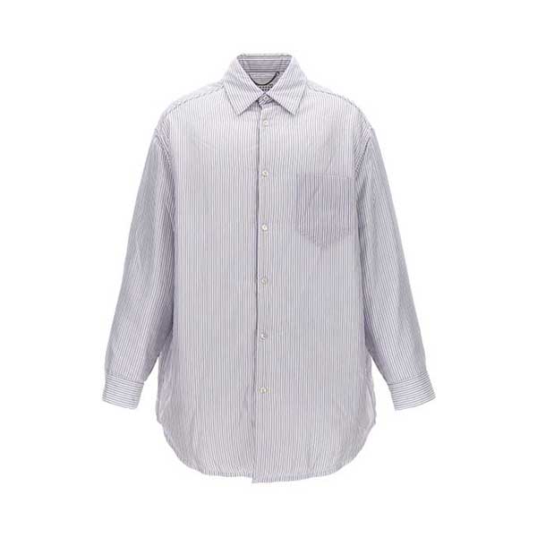 Striped shirt jacket Piumini, Parka, Giacche casual