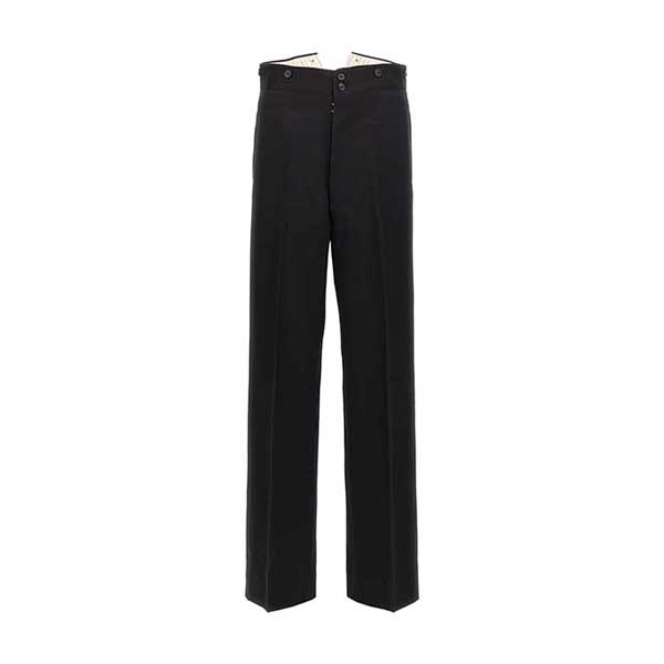 Strap wool pants  Pants