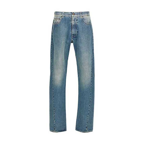 Washed denim jeans Jeans