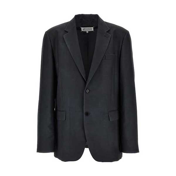 Single-breasted mohair blazer Blazer