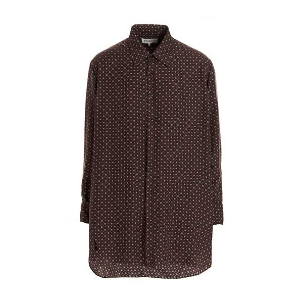 Printed silk shirt Shirt, blouse