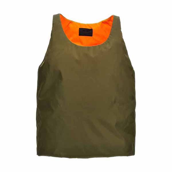 Re-Nylon logo padded top Tops