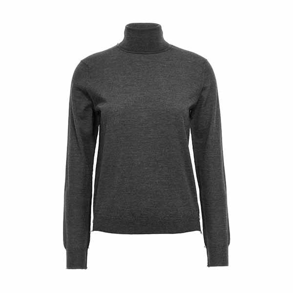 Stitching' wool turtleneck sweater Sweater, cardigans