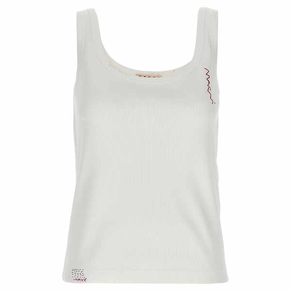 Logo embroidery top Tops