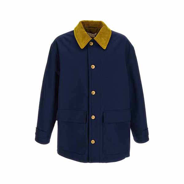 Cotton gabardine parka Casual jackets, parka