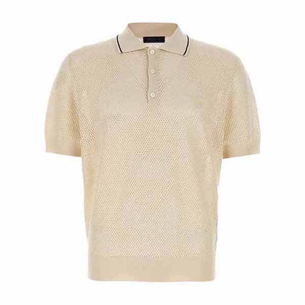 Openwork polo shirt Polo