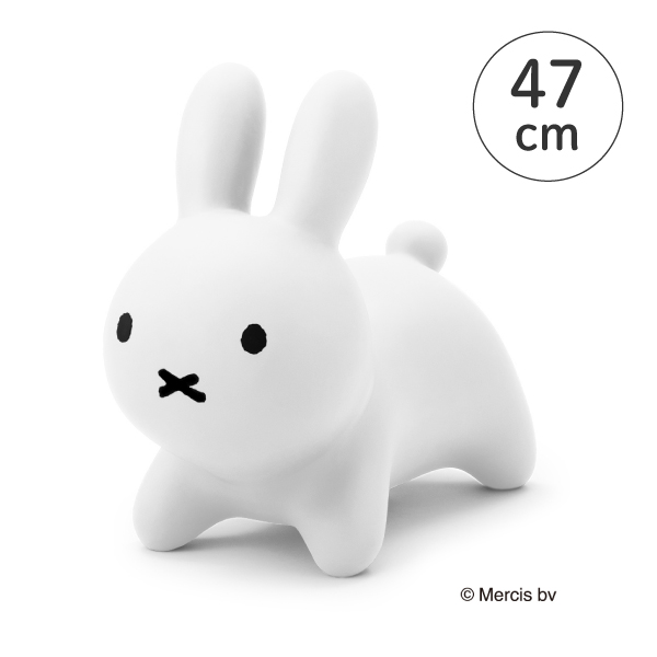 【Ides アイデス】ブルーナボンボン ラビット ホワイト