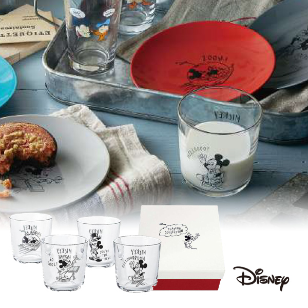 D-MF14 ミッキー＆フレンズ タンブラー4Pセット