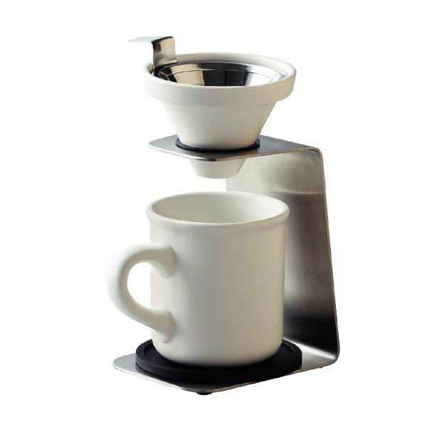 ブリューコーヒー　一人用ドリッパー（ホワイト）