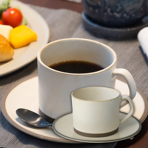 ブリューコーヒー　カップ＆ソーサー（WH）