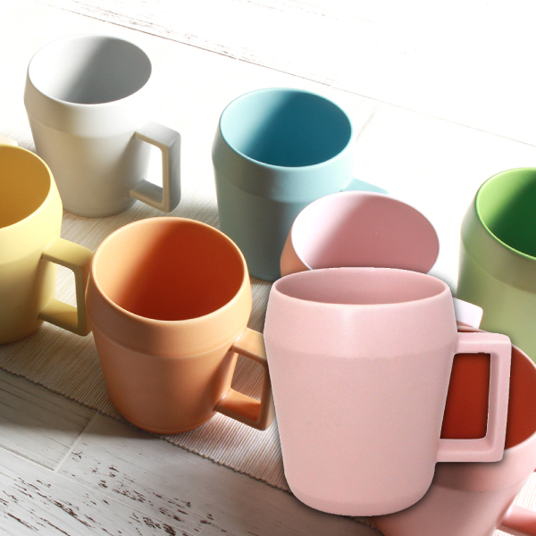 クルール　マグ　スタイリッシュ（ピーチピンク）