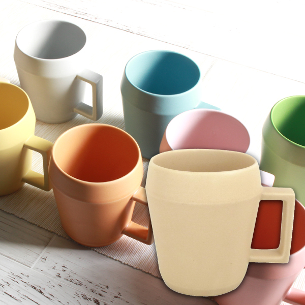 クルール　マグ　スタイリッシュ（クリームイエロー）