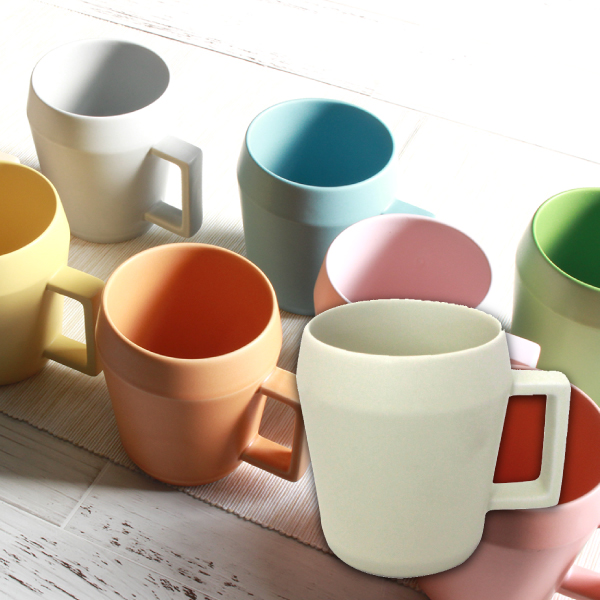 クルール　マグ　スタイリッシュ（ミルキーホワイト）