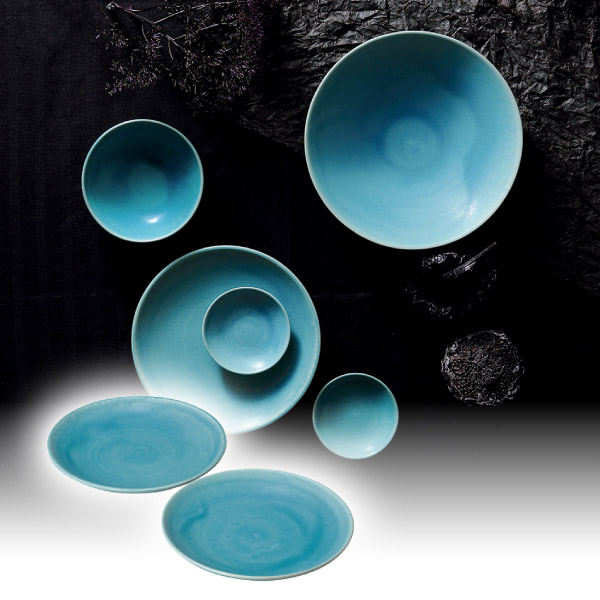 信楽焼 Toruco プレートペア