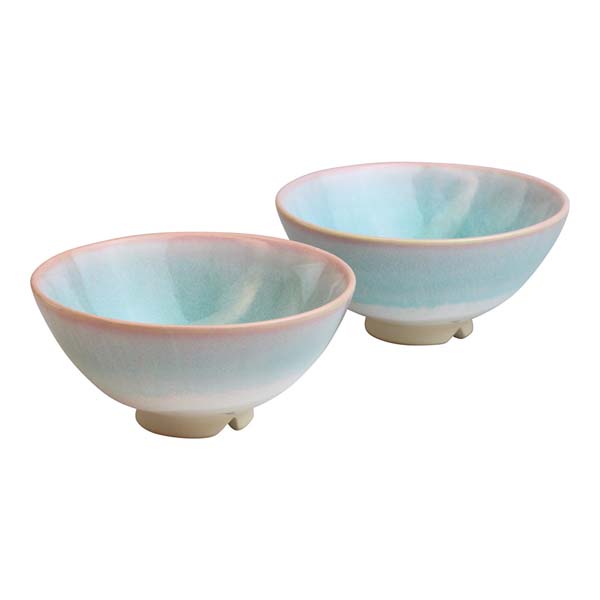 萩焼 mint お茶碗ペア