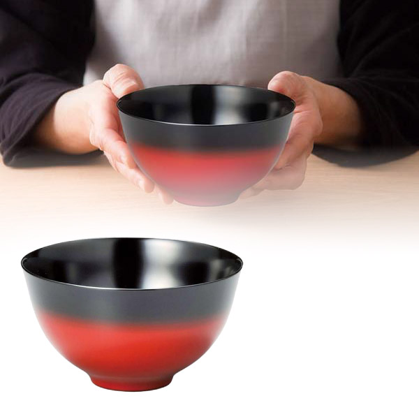 越前塗 美味しい椀 かすみ内黒