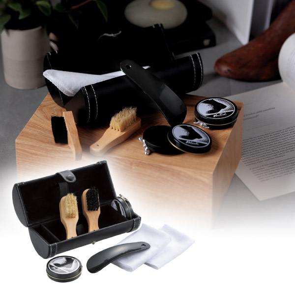 靴磨セット丸型