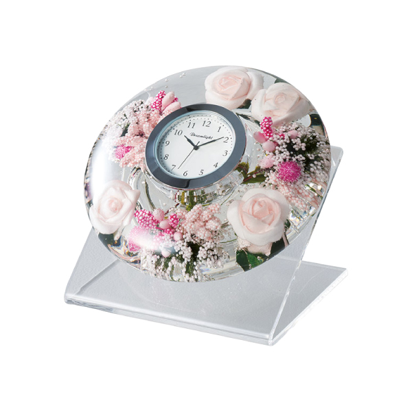 ドリームライト リトルローズ 置き時計
