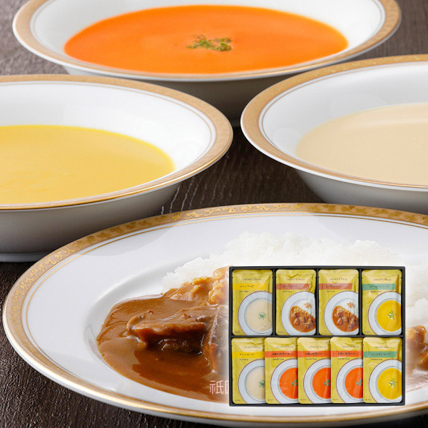 ホテルオークラ レトルトスープ＆カレー詰合せ