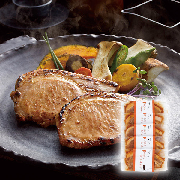 祇園さゝ木 黒豚の金山寺みそ漬け 5枚