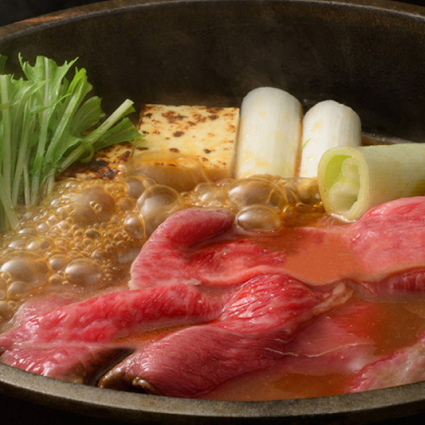 米沢牛黄木 米沢牛すき焼用（肩ロース・肩 500g）