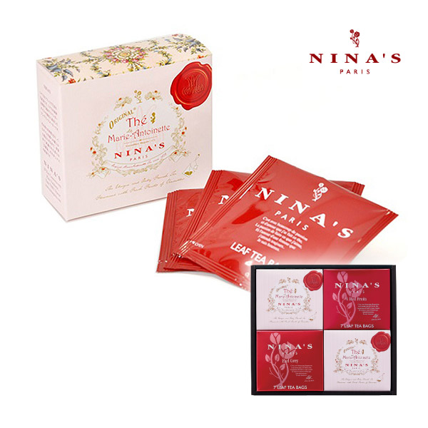 ニナスオリジナル マリー・アントワネット ティー・ティーバックセット 4箱