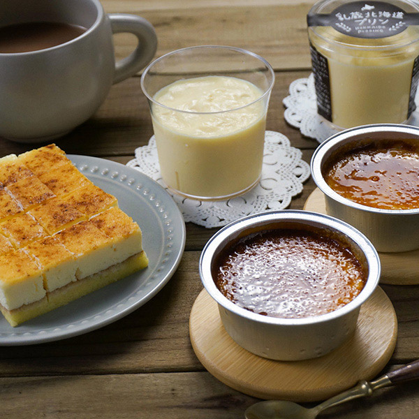 乳蔵 北海道よくばりプリン