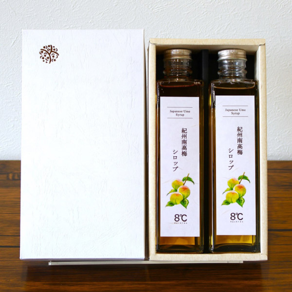 8℃byきみのフルーツ 紀州南高梅シロップ 2本入り
