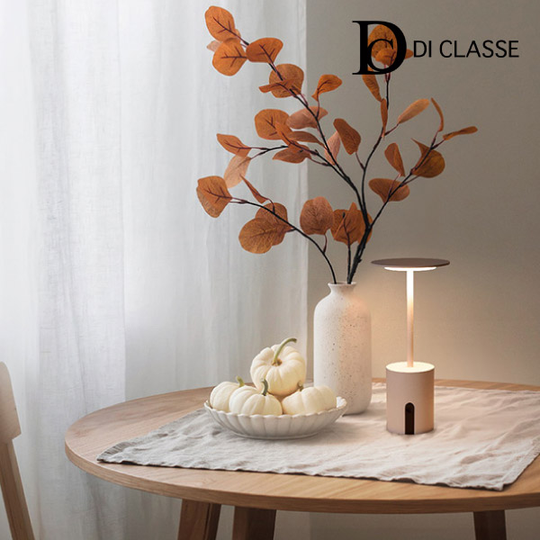 ディクラッセ LED カクテリア ポータブルランプ ホワイト