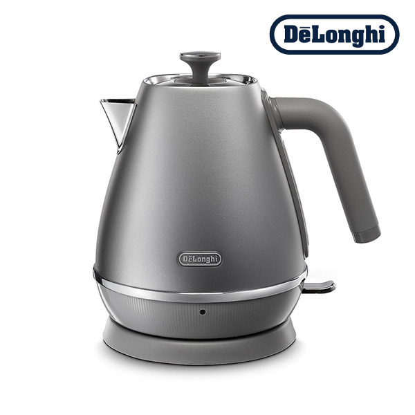 デロンギ ディスティンタ・ペルラ コレクション 電気ケトル シルバー