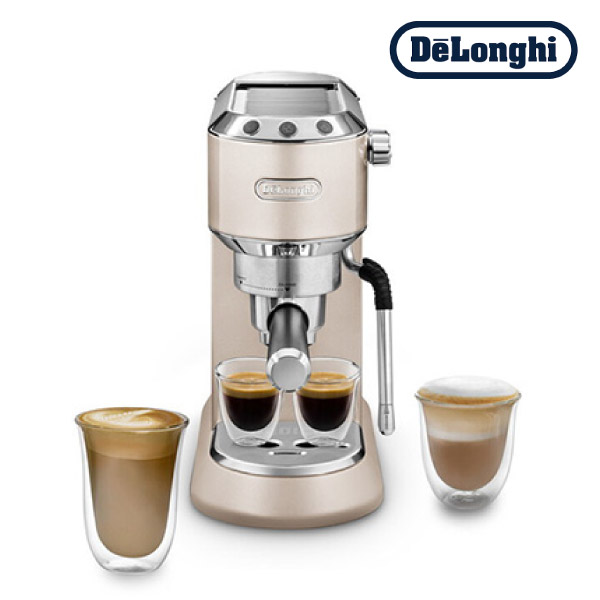 デロンギ デディカ アルテ エスプレッソ・カプチーノメーカー ベージュ