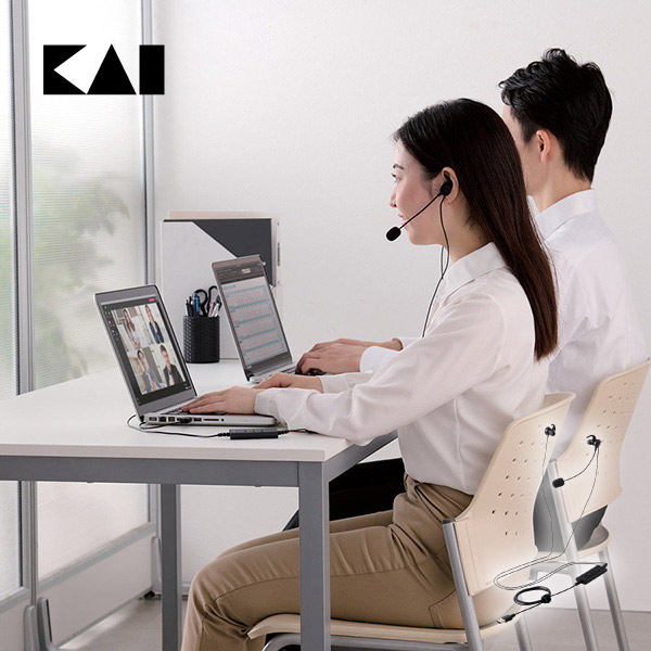 エレコム カナル型両耳ノイズリダクションヘッドセット