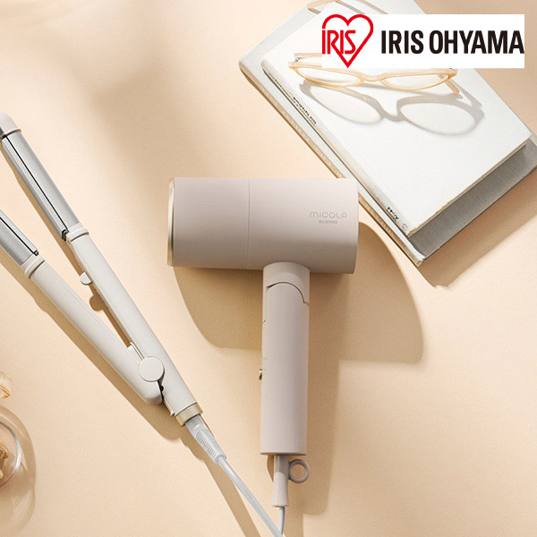 アイリスオーヤマ イオンドライヤー モカ