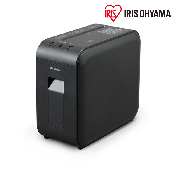 アイリスオーヤマ パーソナルシュレッダー（ブラック）