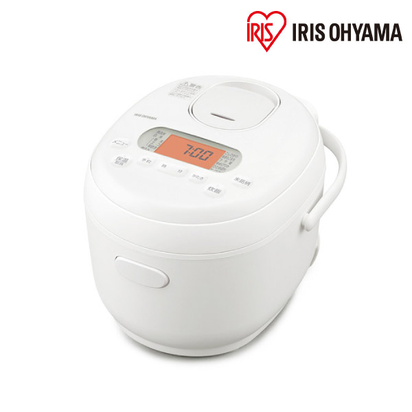 アイリスオーヤマ ジャー炊飯器 3合 ホワイト