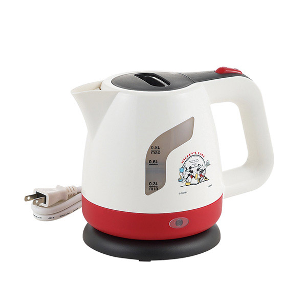 ミッキー＆ミニー 電気ケトル0.8L